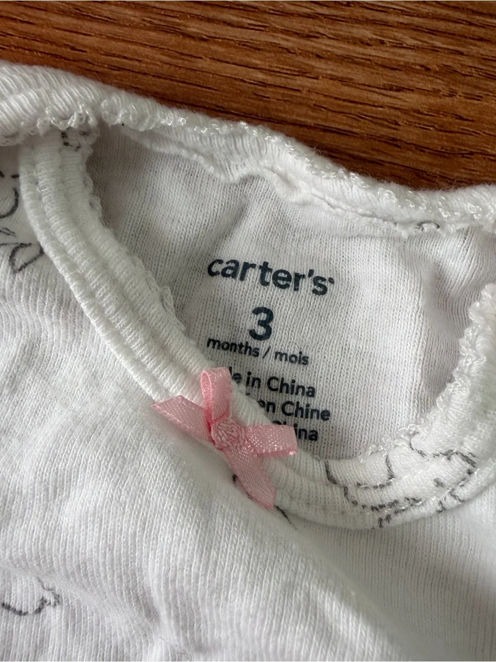 2 Carters 3 Month Bodysuits